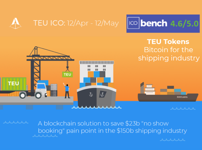 Blockchain-based Container Shipping Platform 300cubits