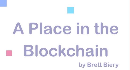 A place in the blockchain