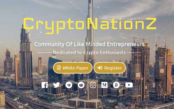 CryptoNationZ ICO