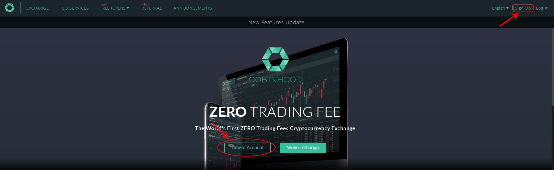 how to buy bitcoin on cobinhood