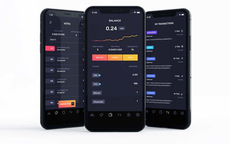 tron crypto wallet android