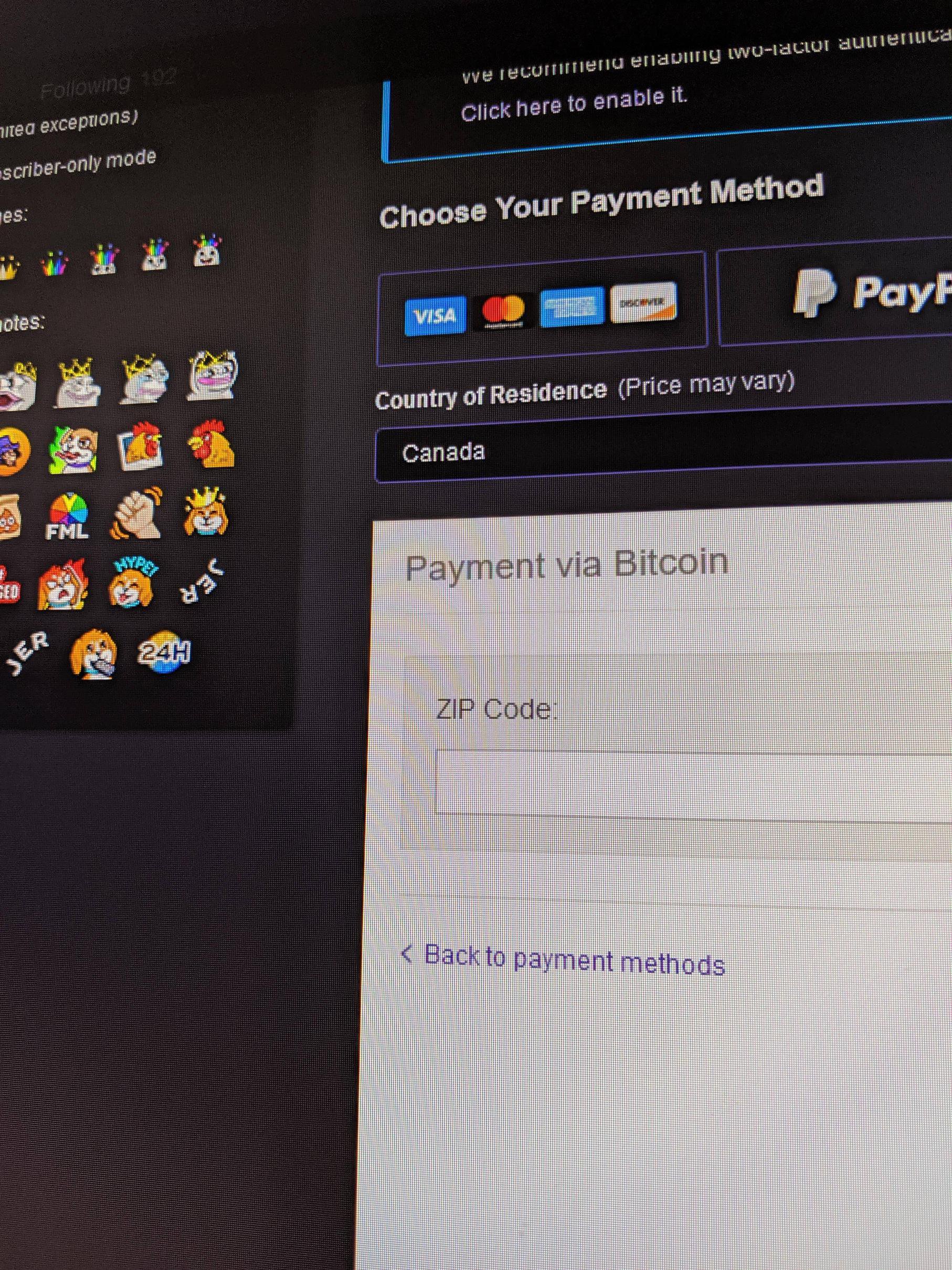 Twitch cryptocurrency 