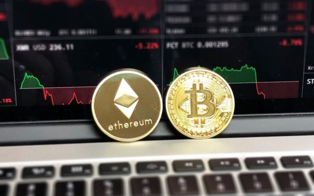 ethereum price tied to bitcoin