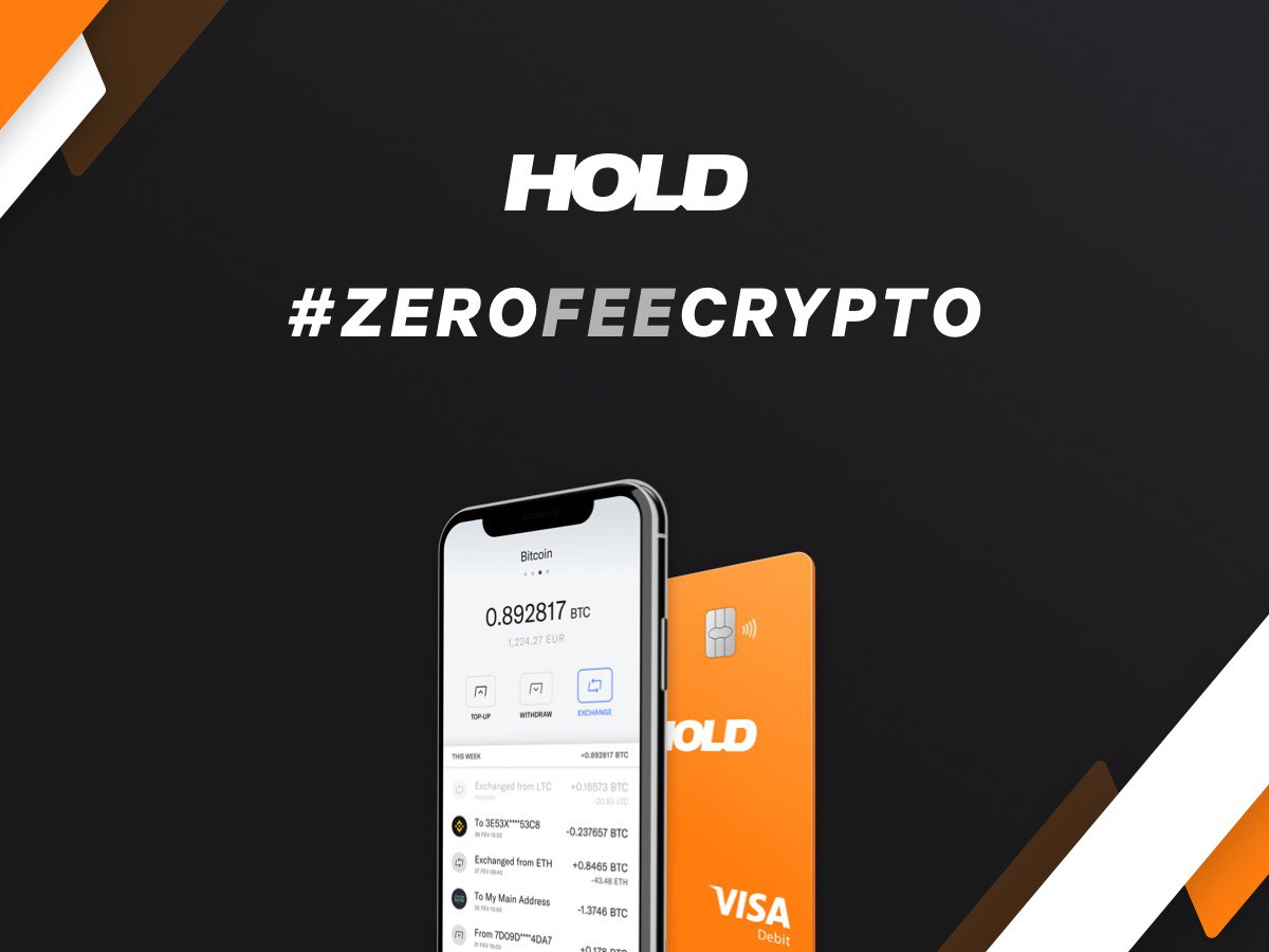 HOLD is Launching a Zero-Fee Crypto Exchange with Visa ...