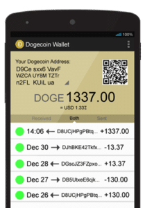 dogecoin core wallet convert coin to bitcoin