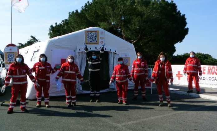 Red Cross Italy Bitcoin