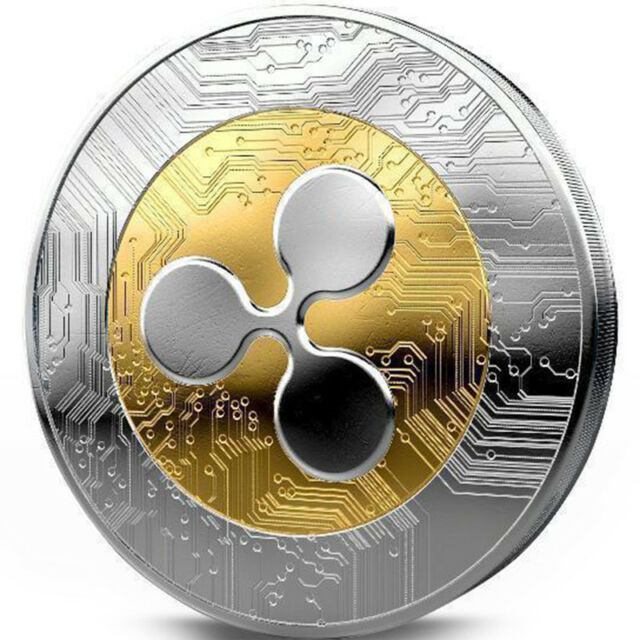 1pcs Ripple Coin XRP Crypto Commemorative Ripple XRP Collectors ...