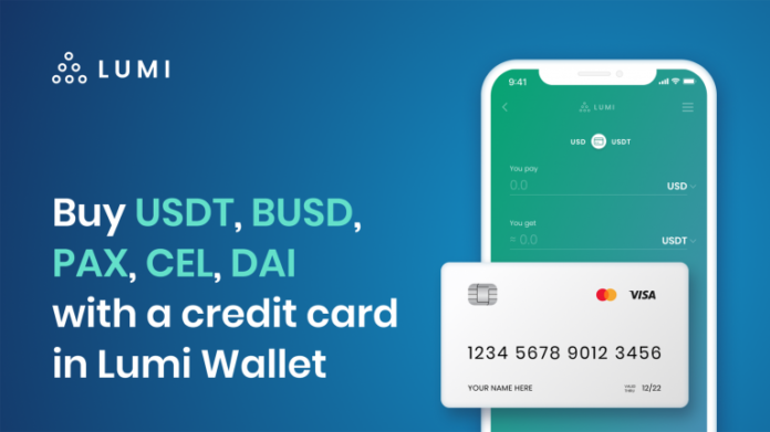 Buy Stablecoins With Your Credit Card in Lumi Wallet - The ...