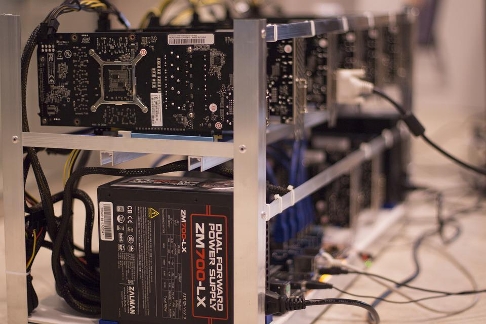 crypto mining rig