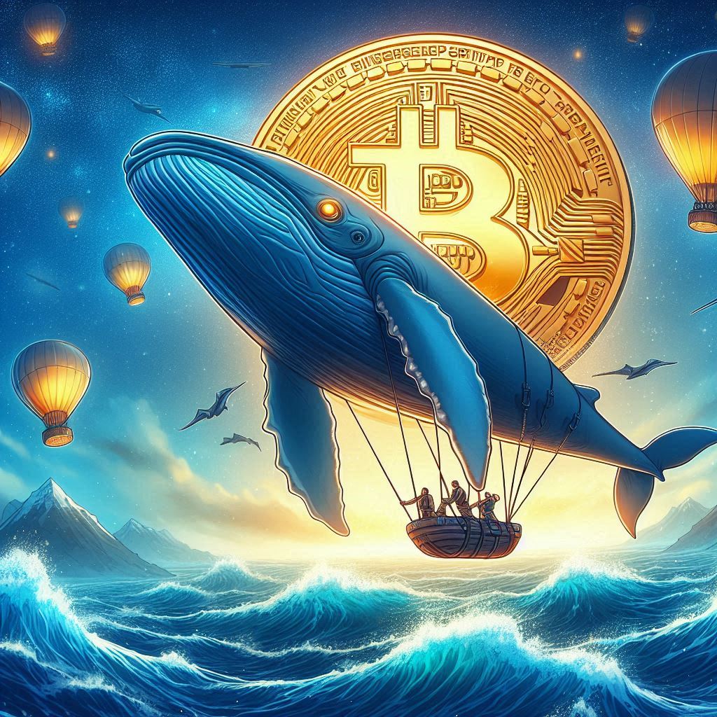 Bitcoin on its way to $100,000 Whale activity reaches highest level since December