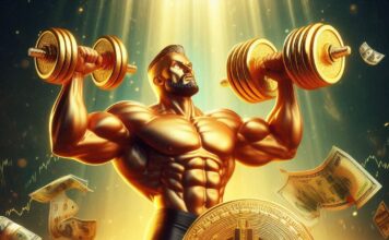 Bitcoin shows muscle and rises along with gold while everything else falls
