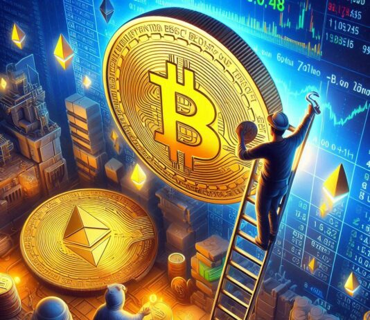 Crypto market this morning Bitcoin and Ethereum on the rise