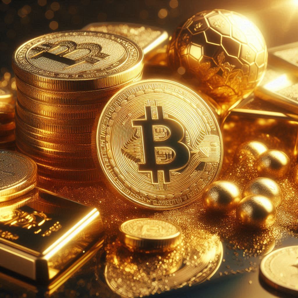 Gold shines as a safe haven, Bitcoin remains out