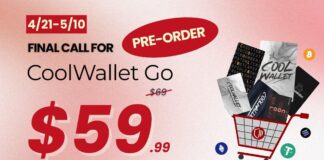 CoolBitX Launches CoolWallet Go: The World's First Cold Wallet with Lifetime Warranty