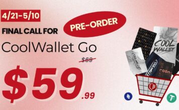 CoolBitX Launches CoolWallet Go: The World's First Cold Wallet with Lifetime Warranty