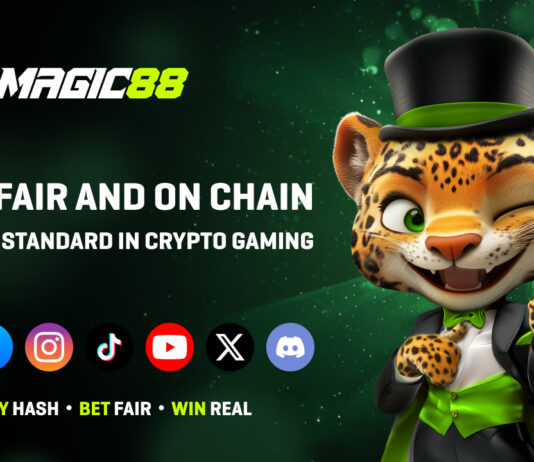 Provably Fair Crypto Casino Magic88 Expands TRX Block Hash Betting to Binance Chain