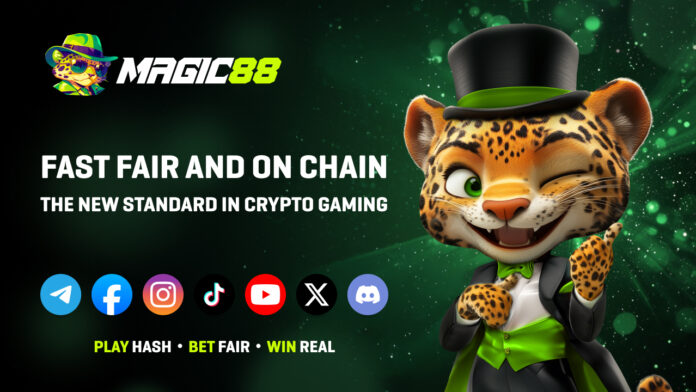 Provably Fair Crypto Casino Magic88 Expands TRX Block Hash Betting to Binance Chain