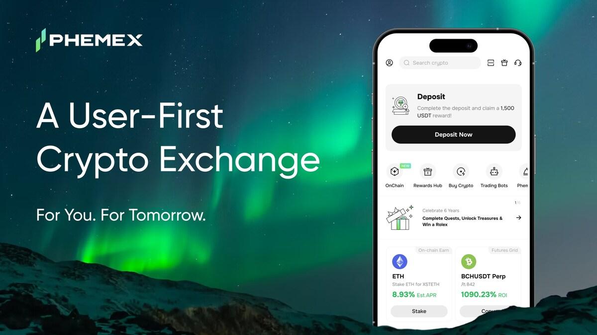 Phemex Unveils New Brand Identity: A Forward-Thinking Evolution for a User-First Future - TheBitCoinNews | Crypto Hunter News Crypto News