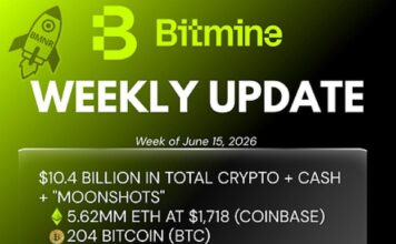 Bitmine Immersion Technologies (BMNR) Announces ETH Holdings Reach 5.62 Million Tokens, and Total Crypto and Total Cash Holdings of $10.4 Billion