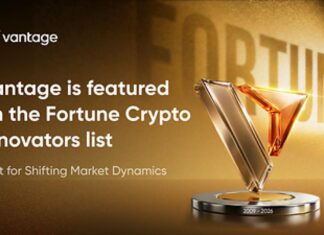 Vantage Secures Position on the Fortune Crypto Innovators List, Highlighting Cross-Market Trading Innovation