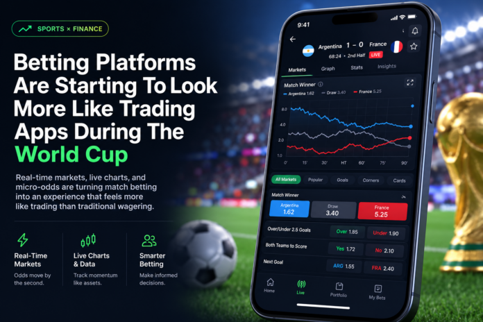 Betting Platforms Are Starting To Look More Like Trading Apps During The World Cup